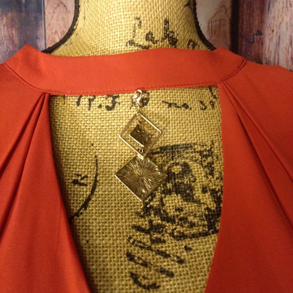Dress with charm